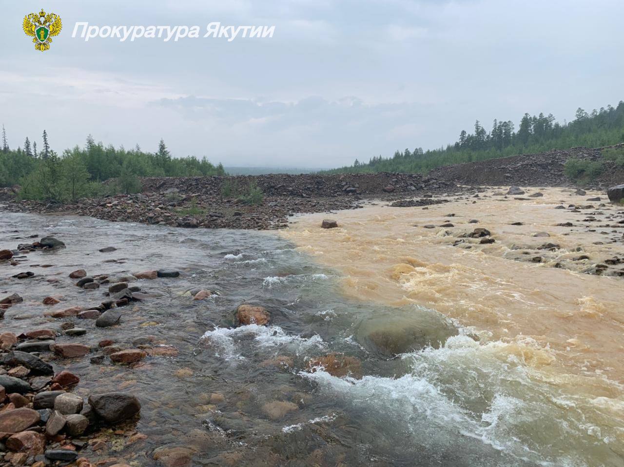 НордГолд заплатит 12,9 рублей за загрязнение реки в Алданском районе